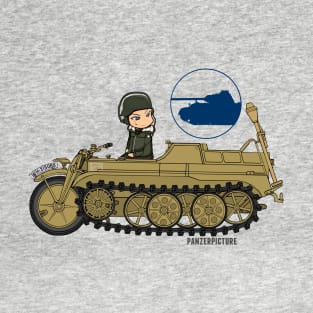 Panzer Picture Ketten T-Shirt T-Shirt